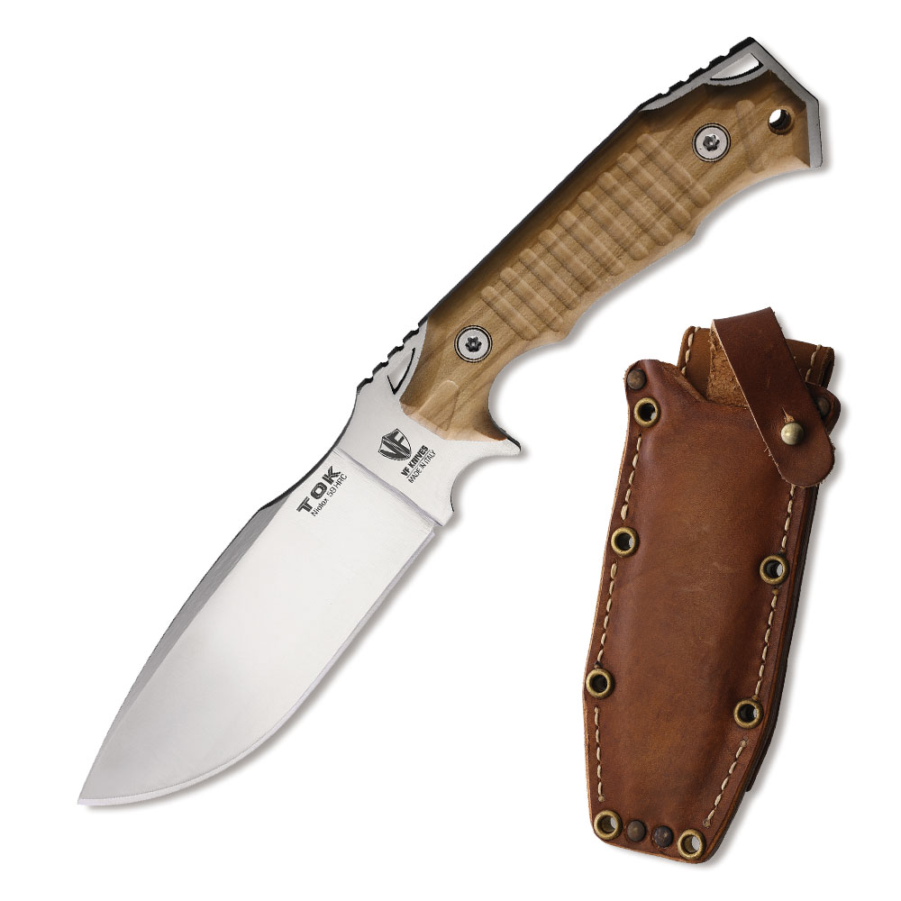 coltello tok outdoor knife per bushcraft a lama fissa